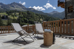 HelloChalet - Maison Orbit - spacious apartment with big terrace overlooking the mountains, garage, ski storage, boots-warmer